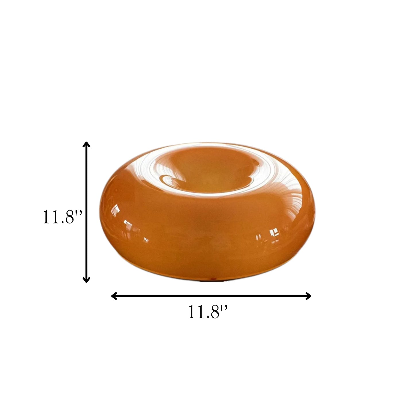 Amber Orbit Lamp