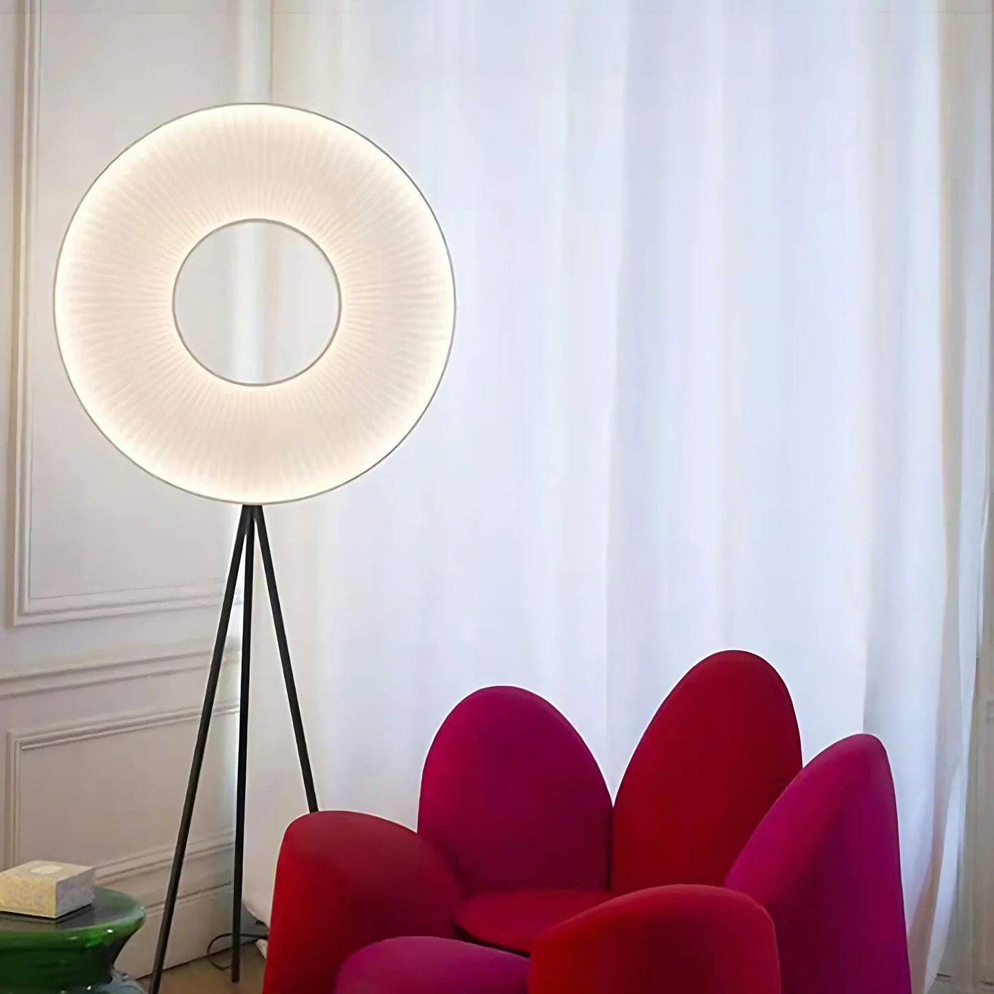 Iris Bahia Single Ring Floor Lamp