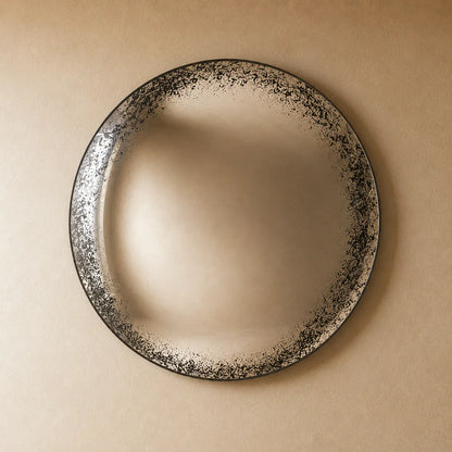 Convex Glow Mirror | Antiqued Mercury Halo