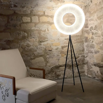 Iris Bahia Single Ring Floor Lamp
