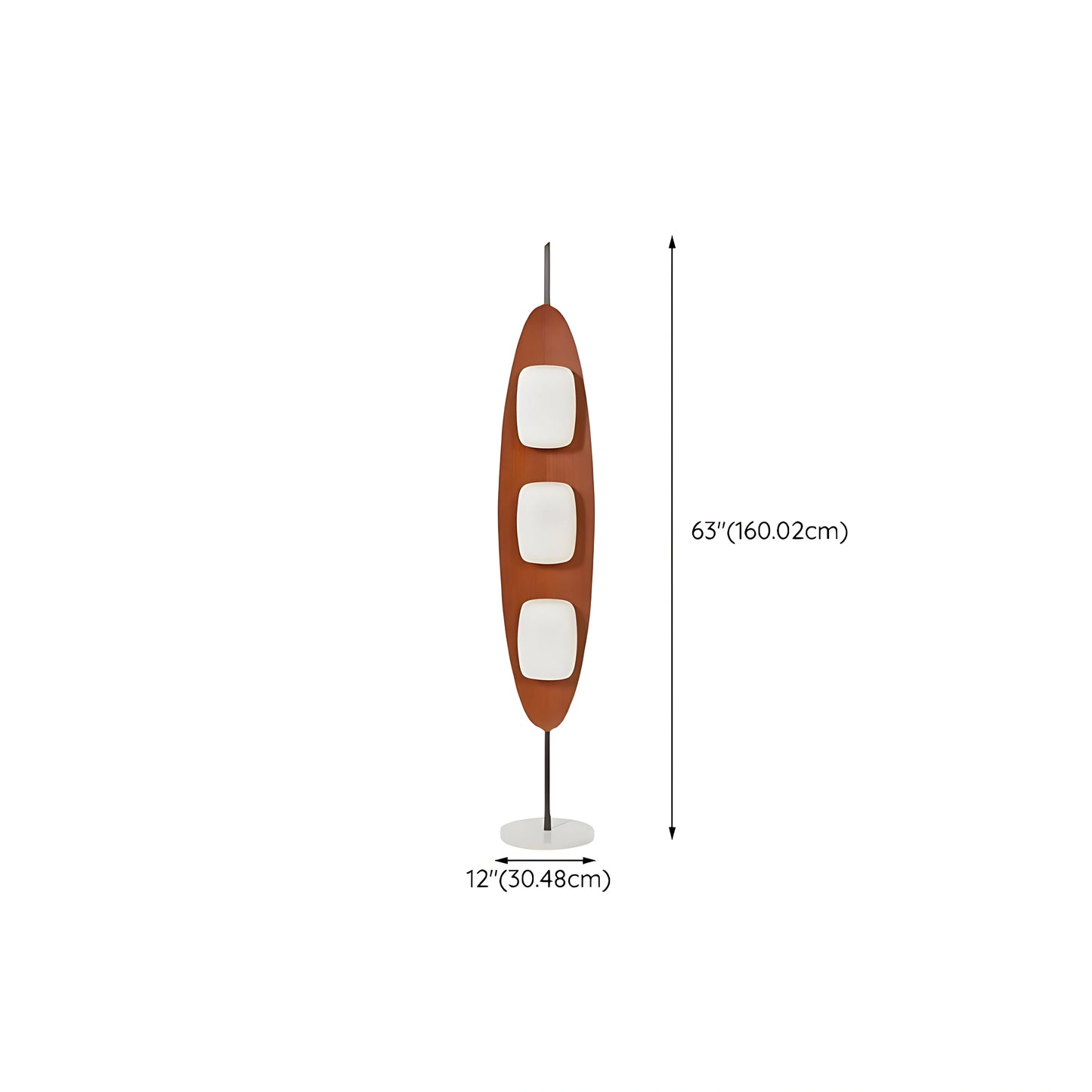 Totem Surfboard Floor Lamp
