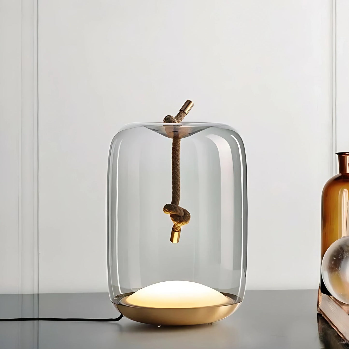 Hanging Rope Table Lamp