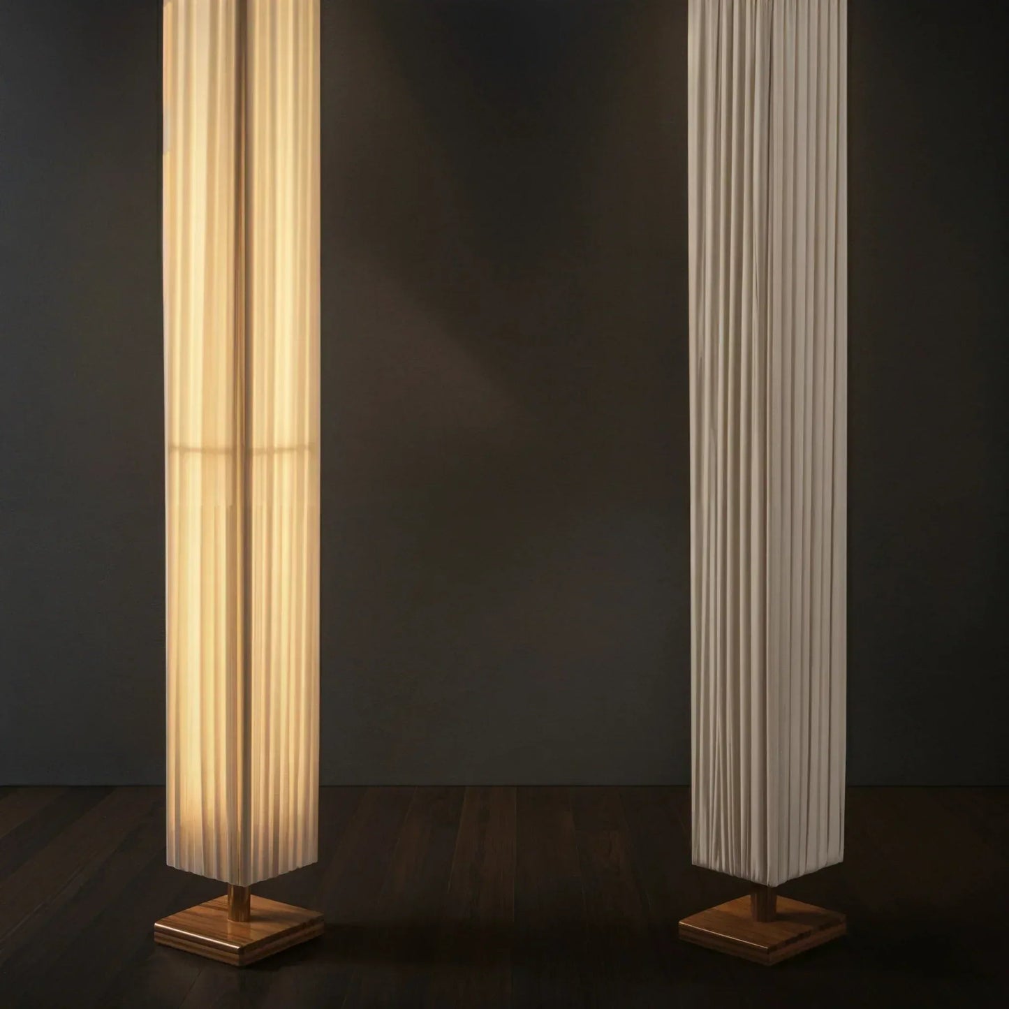 Solo Bamboo Column Floor Lamp