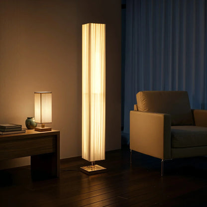 Solo Bamboo Column Floor Lamp