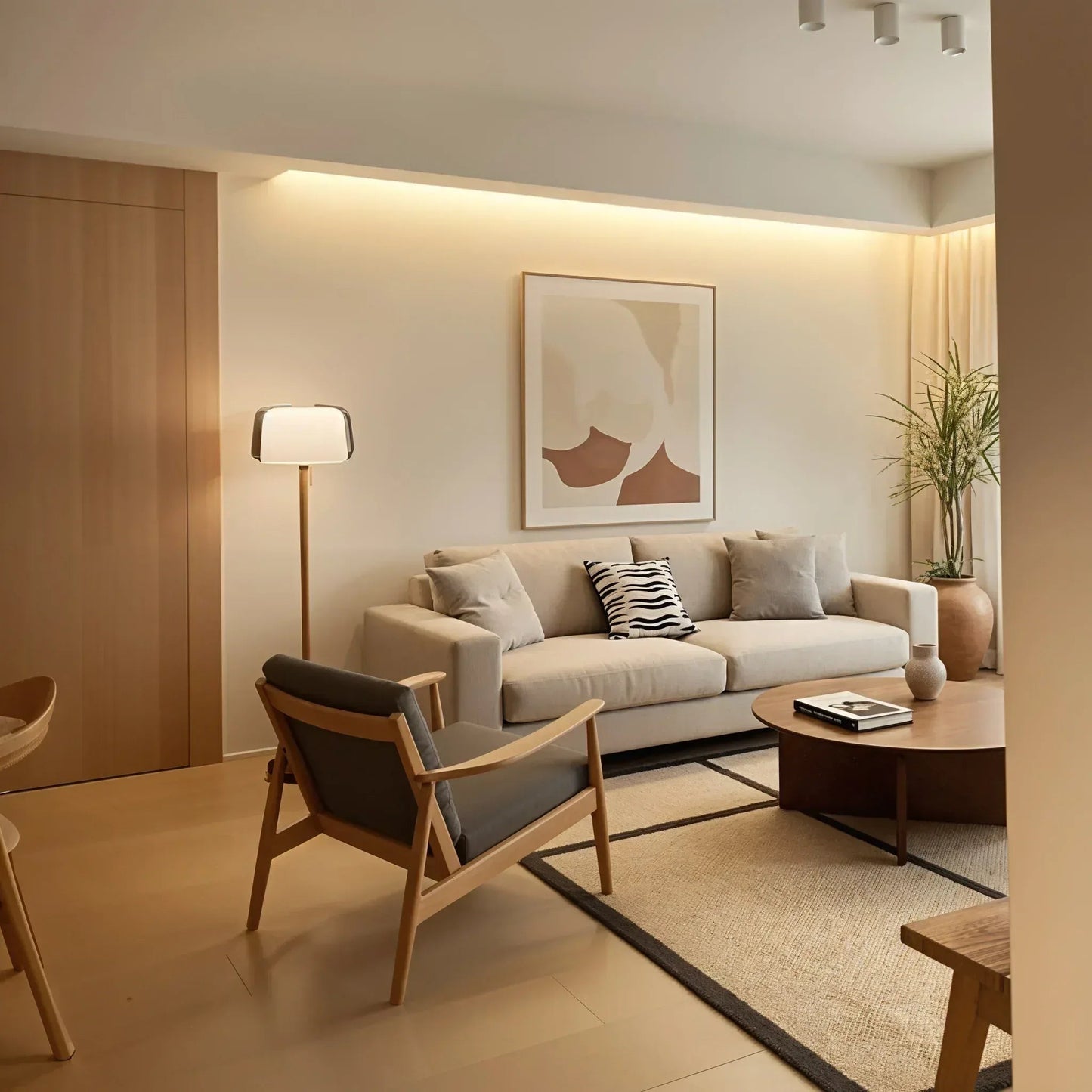 Aura Hand-Blown Glass Table Lamp