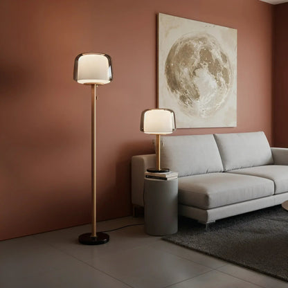 Aura Hand-Blown Glass Table Lamp