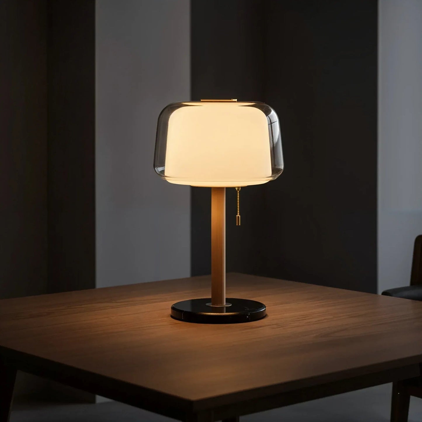 Aura Hand-Blown Glass Table Lamp