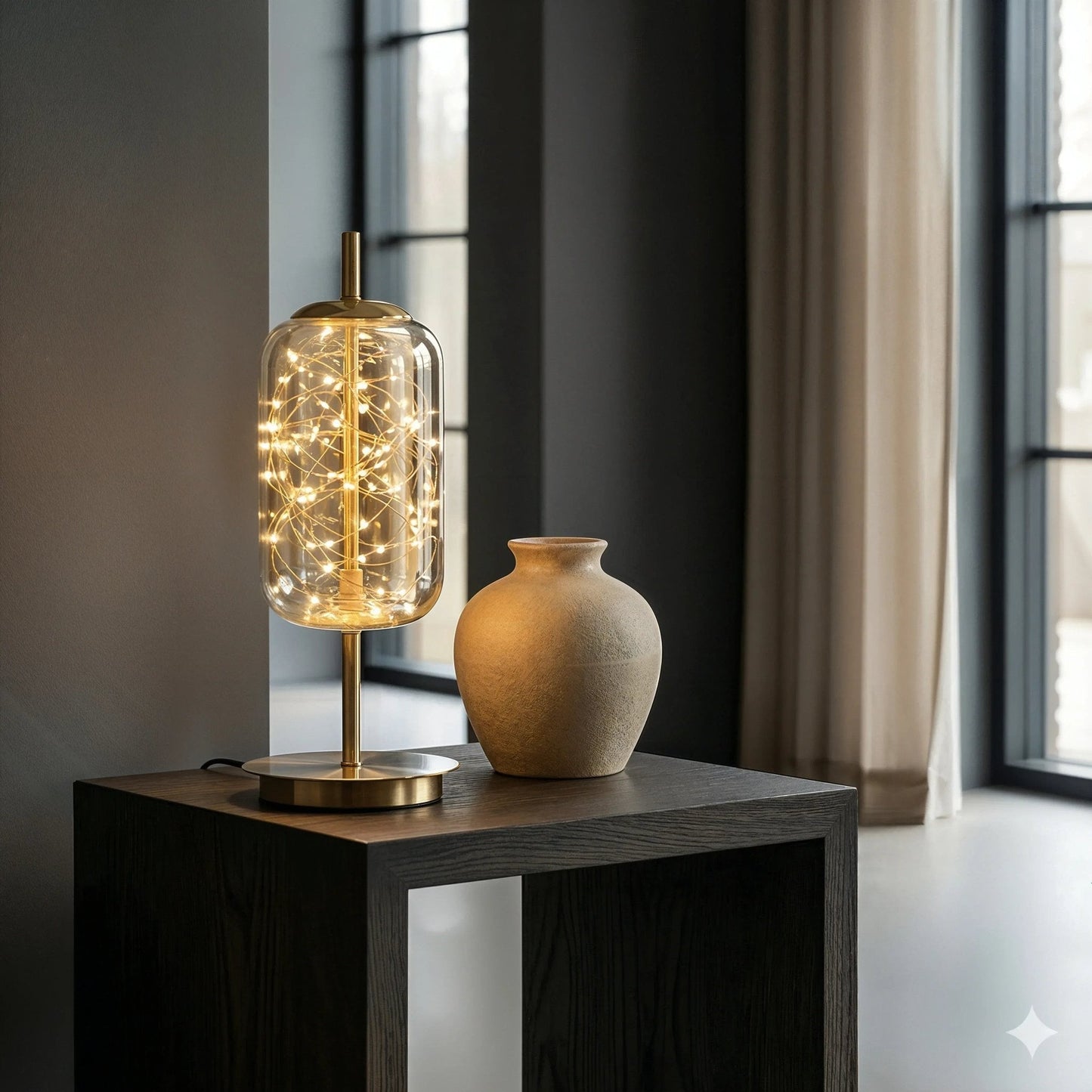 Nebula Starlight Copper Wire Lamp