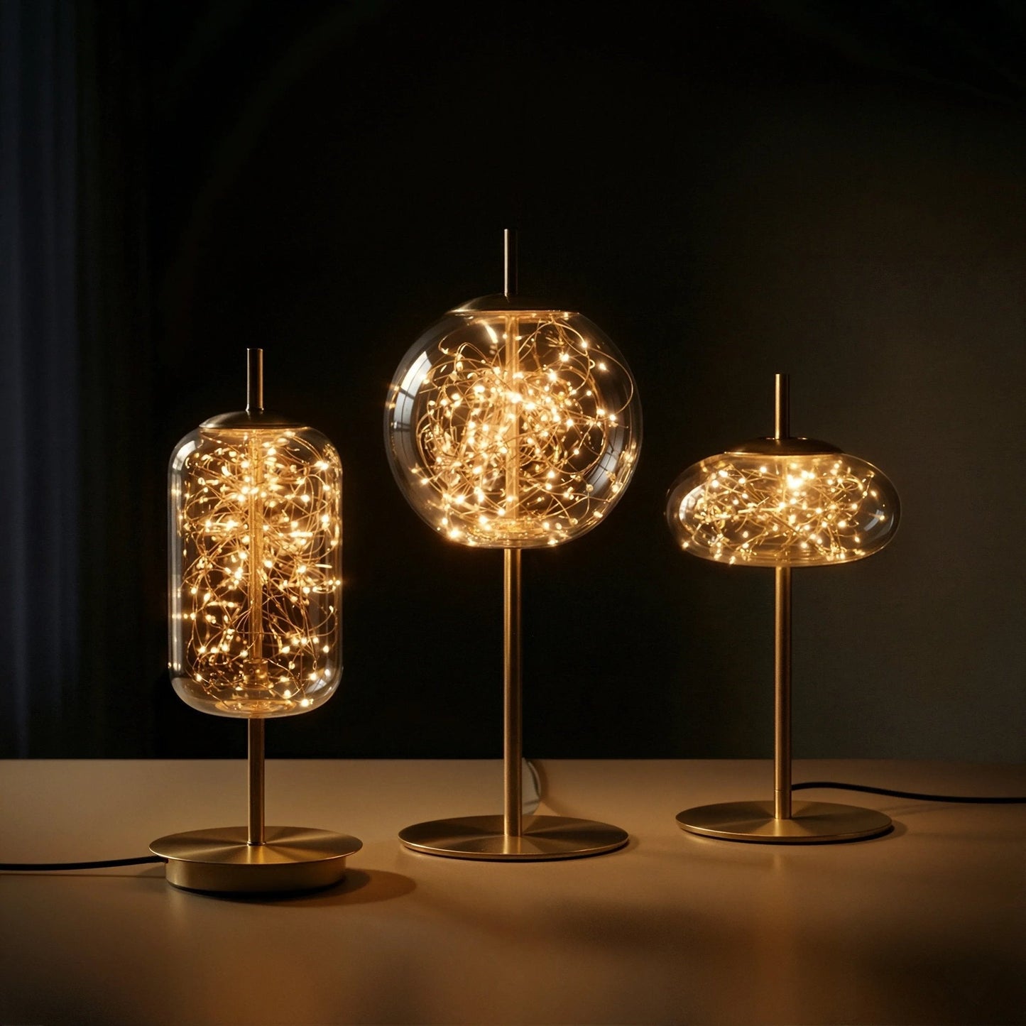 Nebula Starlight Copper Wire Lamp