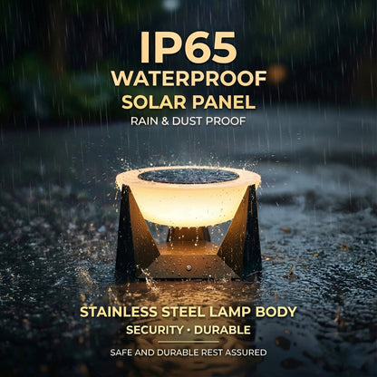 Sentinel Solar Glow Bowl Lamp