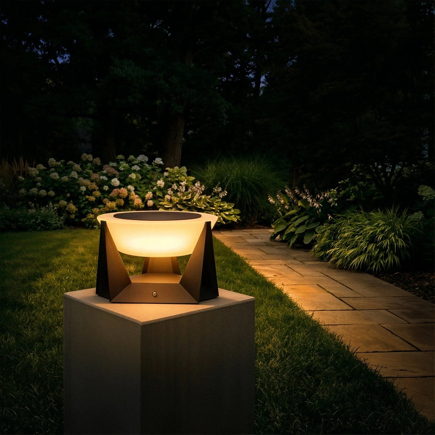 Sentinel Solar Glow Bowl Lamp