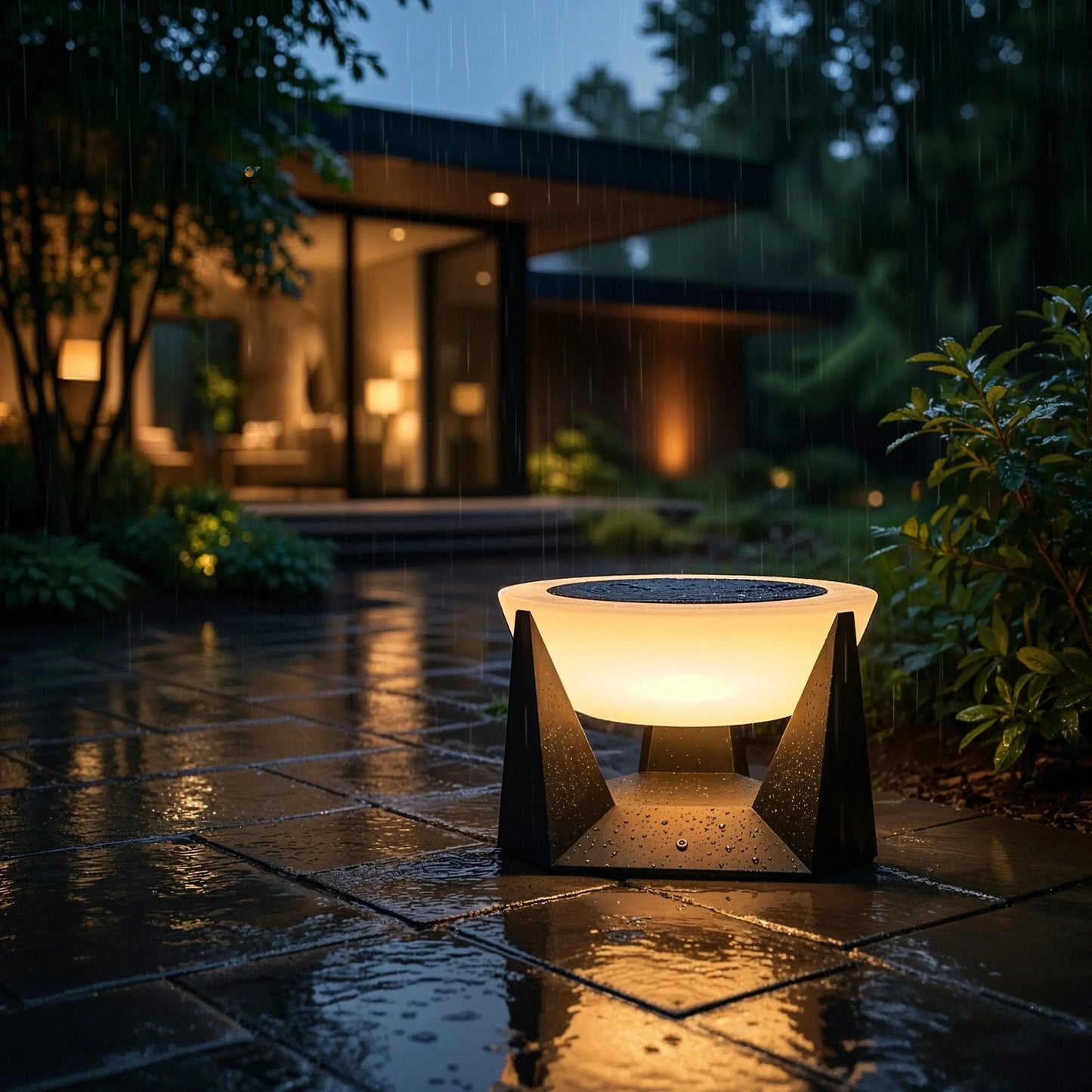 Sentinel Solar Glow Bowl Lamp