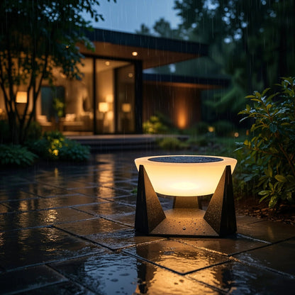 Sentinel Solar Glow Bowl Lamp