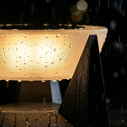 Sentinel Solar Glow Bowl Lamp