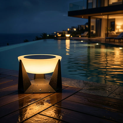 Sentinel Solar Glow Bowl Lamp