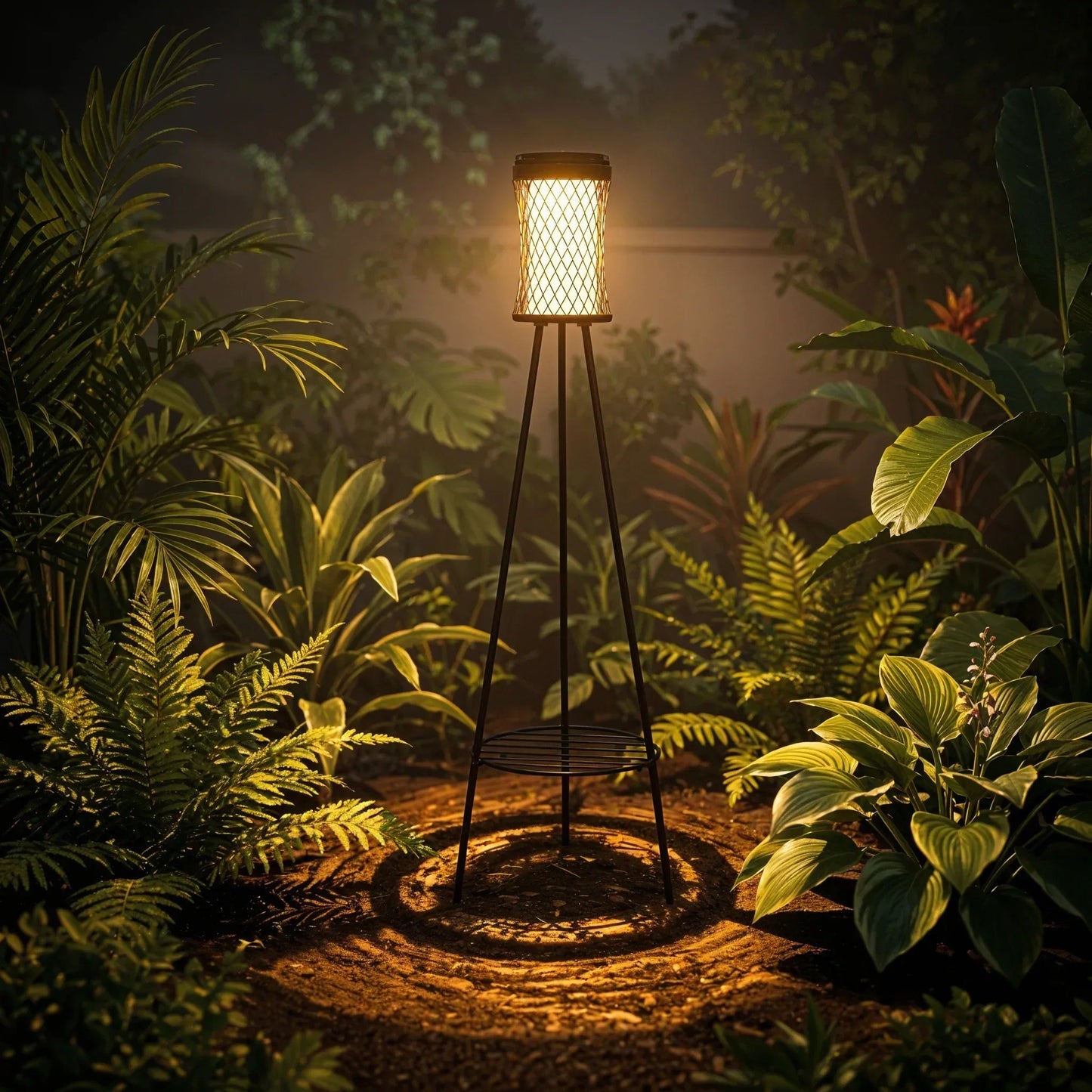 Sentry Tripod Solar Plant Lantern