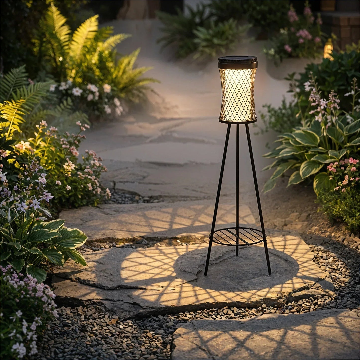 Sentry Tripod Solar Plant Lantern