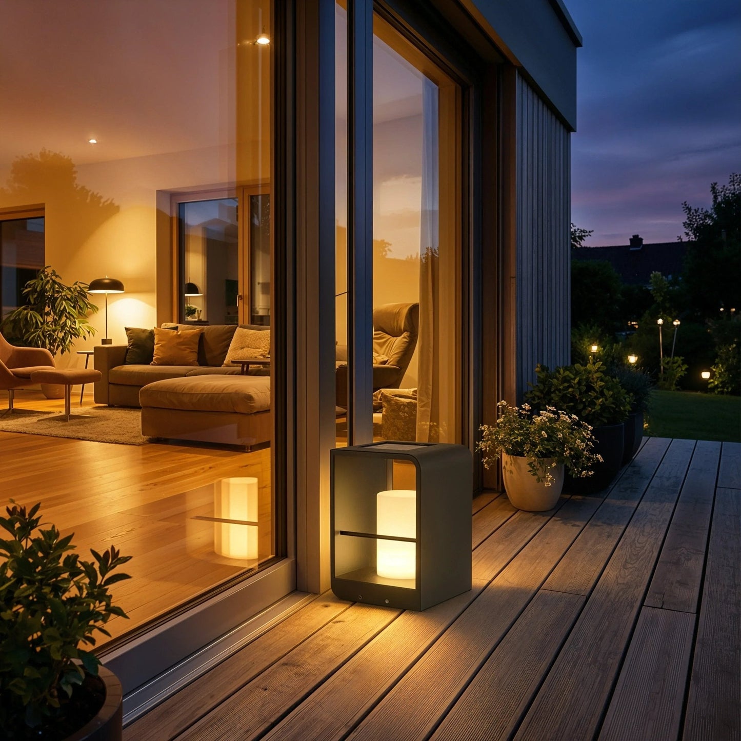Frame Series Solar Pathway Light