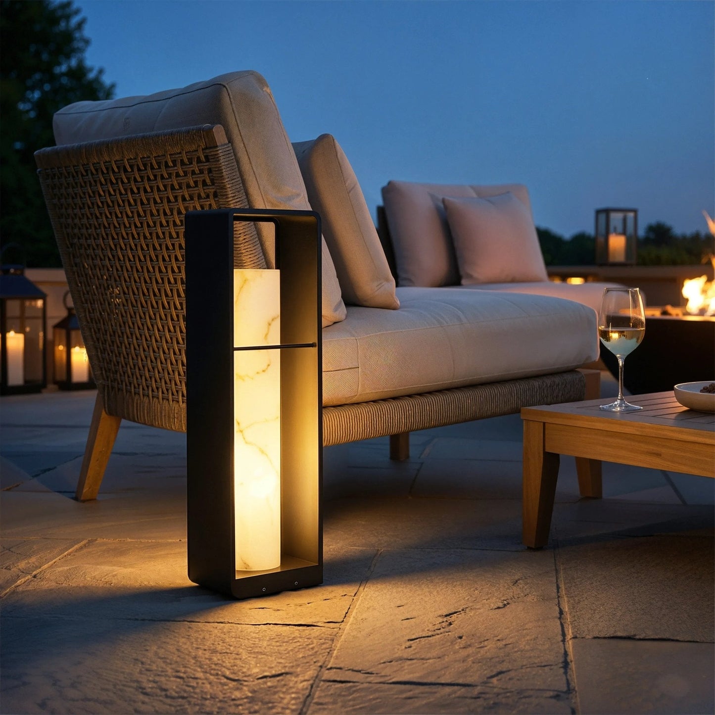 Frame Series Solar Pathway Light