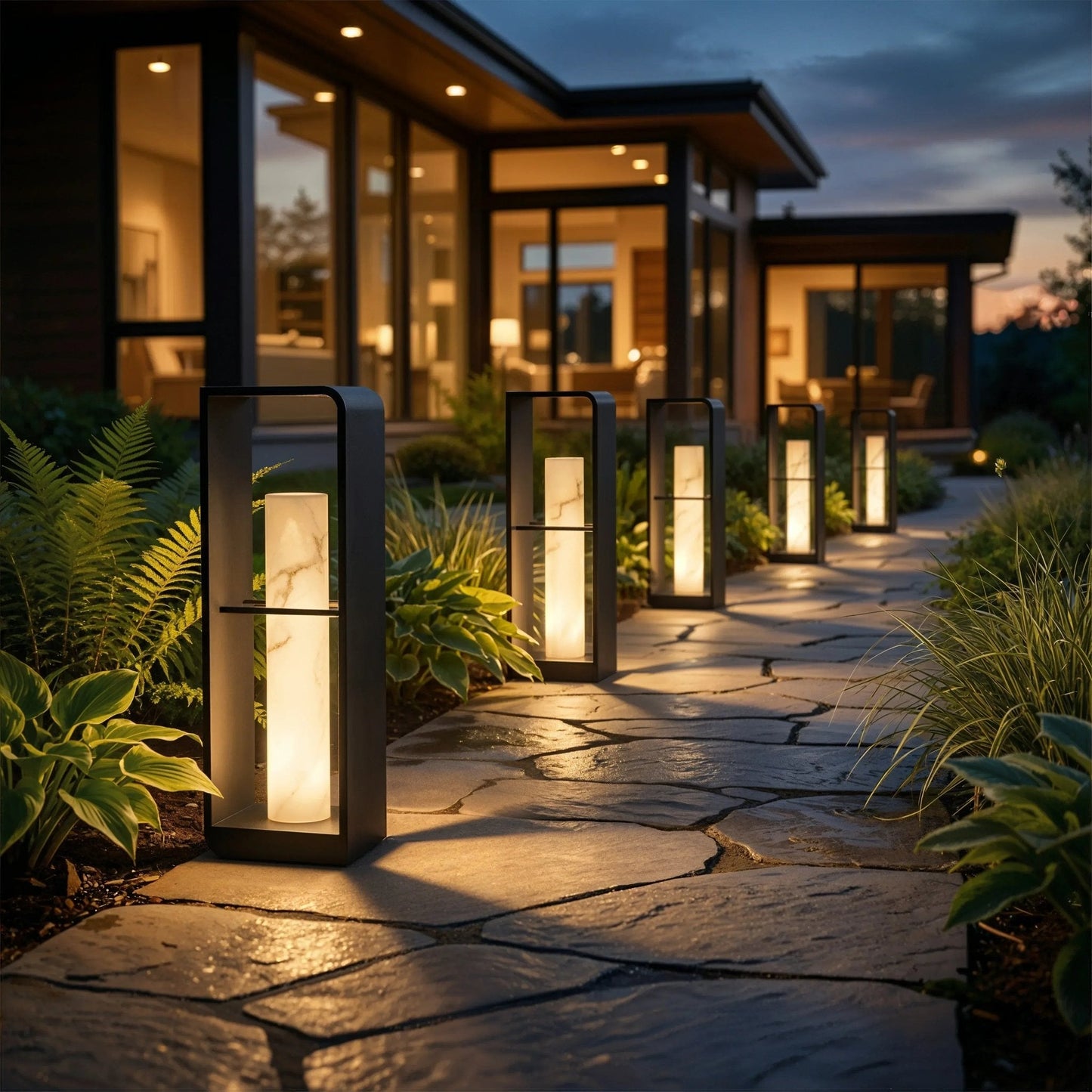 Frame Series Solar Pathway Light