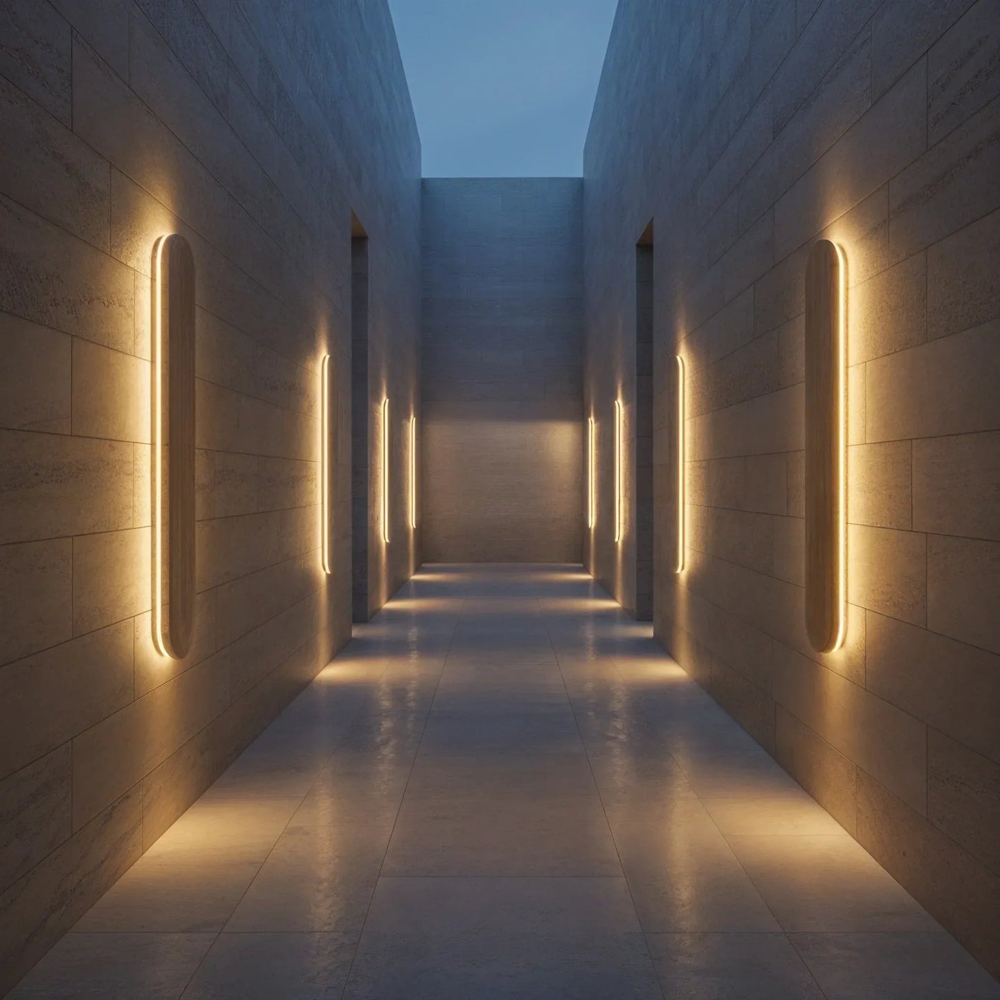 Monolith Stone Wall Light