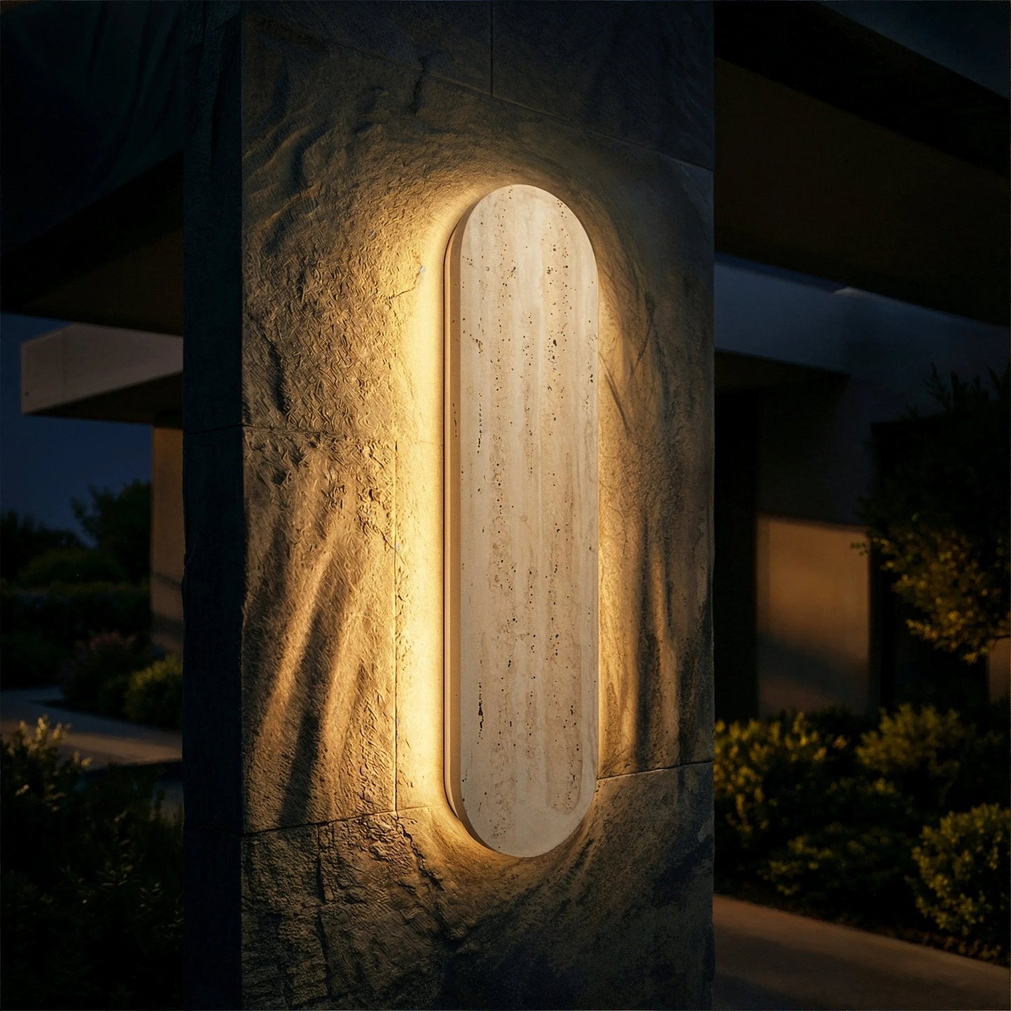 Monolith Stone Wall Light