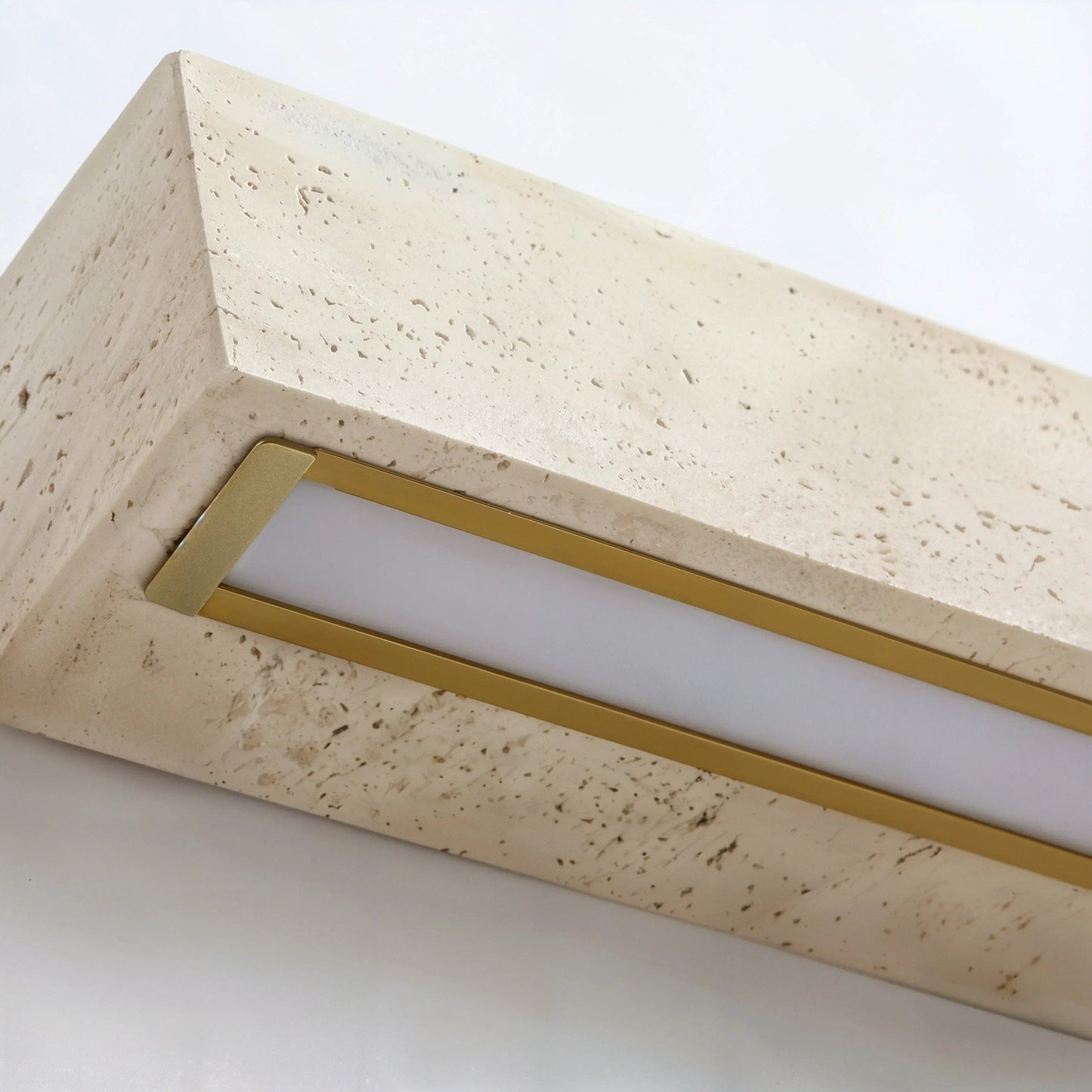 Travertine Slab Outdoor Beam Light