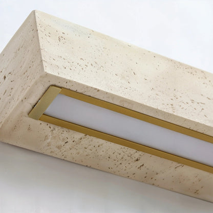 Travertine Slab Outdoor Beam Light