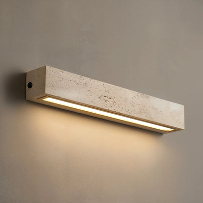 Travertine Slab Outdoor Beam Light