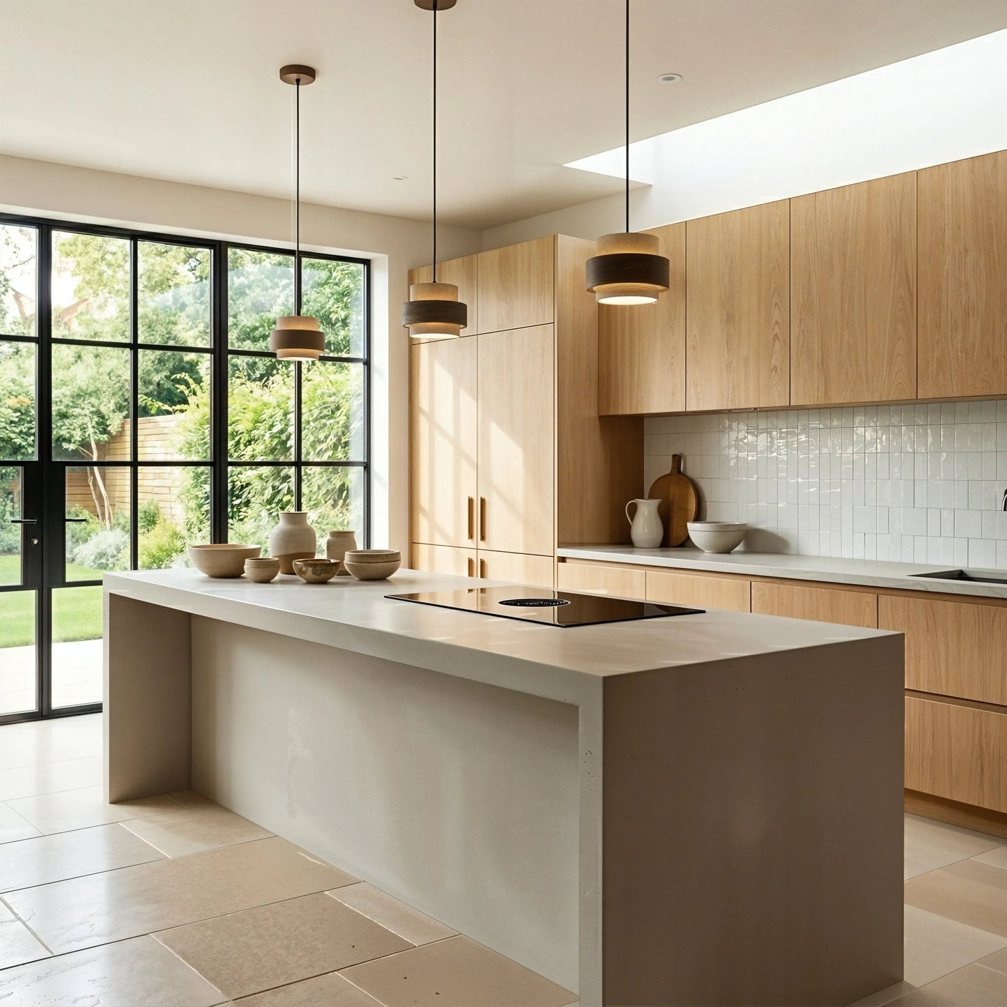 Lithos Stone Pendant Light