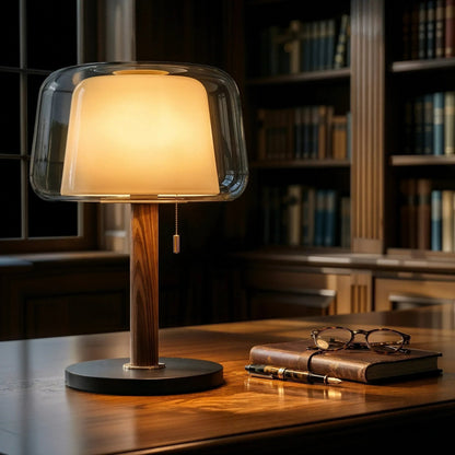 Aura Hand-Blown Glass Table Lamp