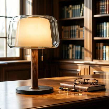 Aura Hand-Blown Glass Table Lamp