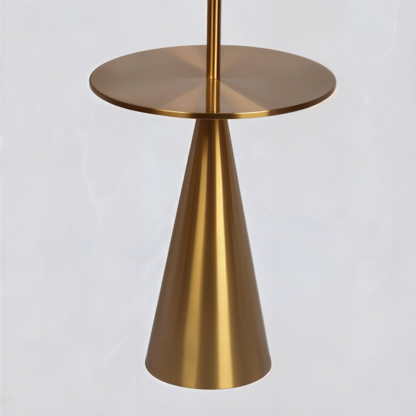 Silhouette Brass Table Floor Lamp