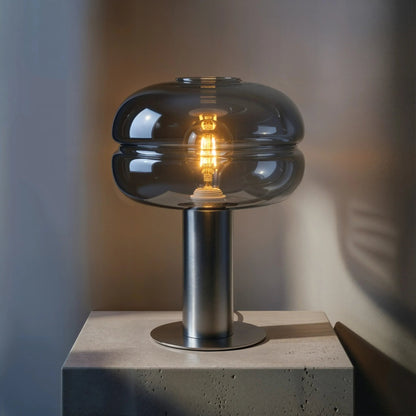 Graphite Mushroom Desk Lamp