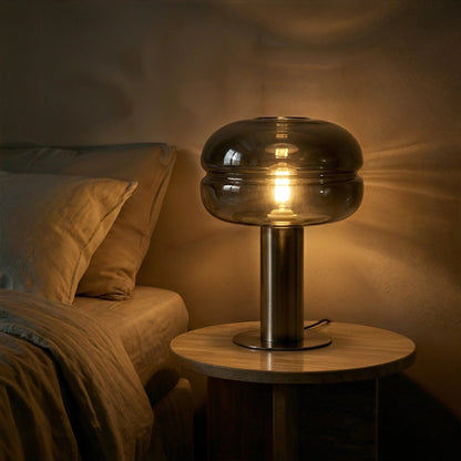 Graphite Mushroom Desk Lamp