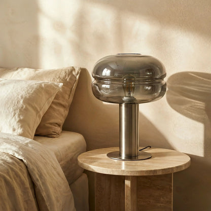 Graphite Mushroom Desk Lamp