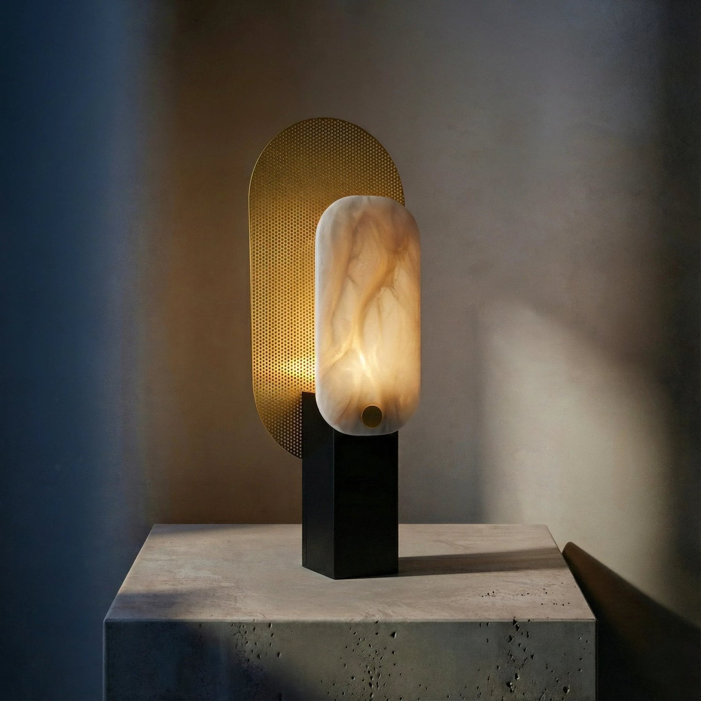 Veil Marble Glow Table Lamp