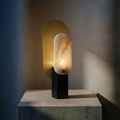 Veil Marble Glow Table Lamp