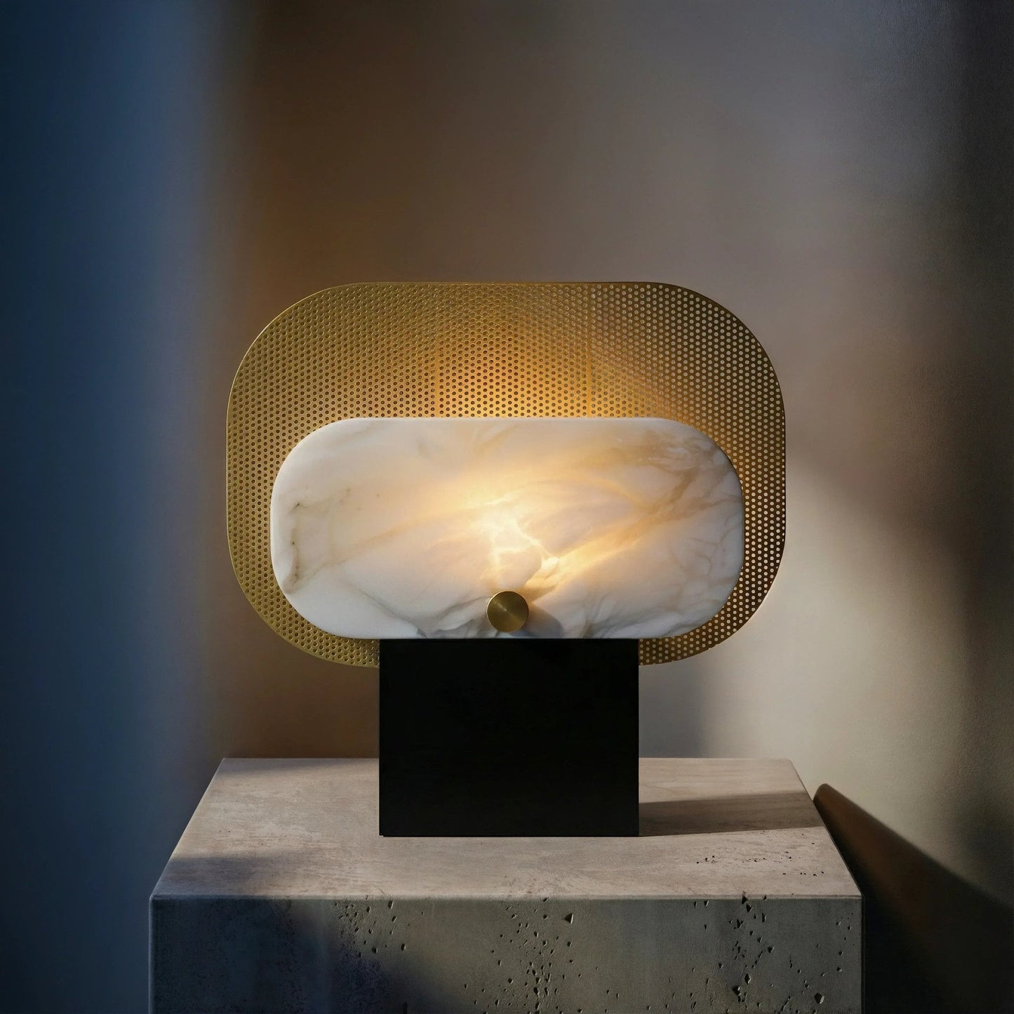Veil Marble Glow Table Lamp