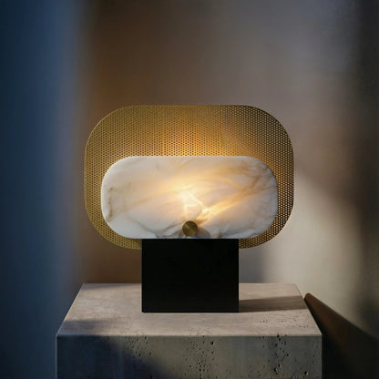 Veil Marble Glow Table Lamp