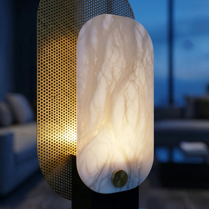 Veil Marble Glow Table Lamp