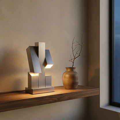 Citadel Brutalist Steel Table Lamp