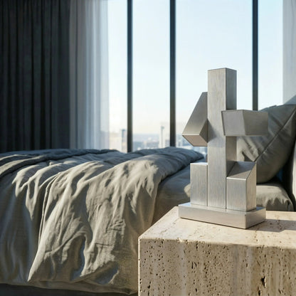 Citadel Brutalist Steel Table Lamp