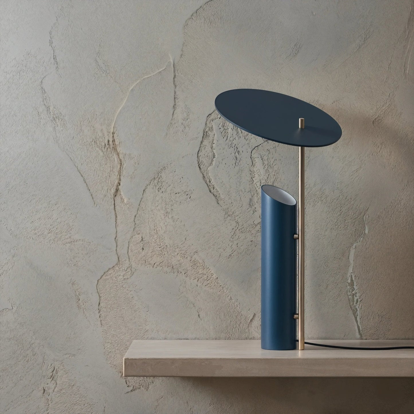 Velum Steel Cylinder Accent Lamp