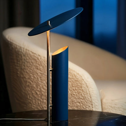 Velum Steel Cylinder Accent Lamp