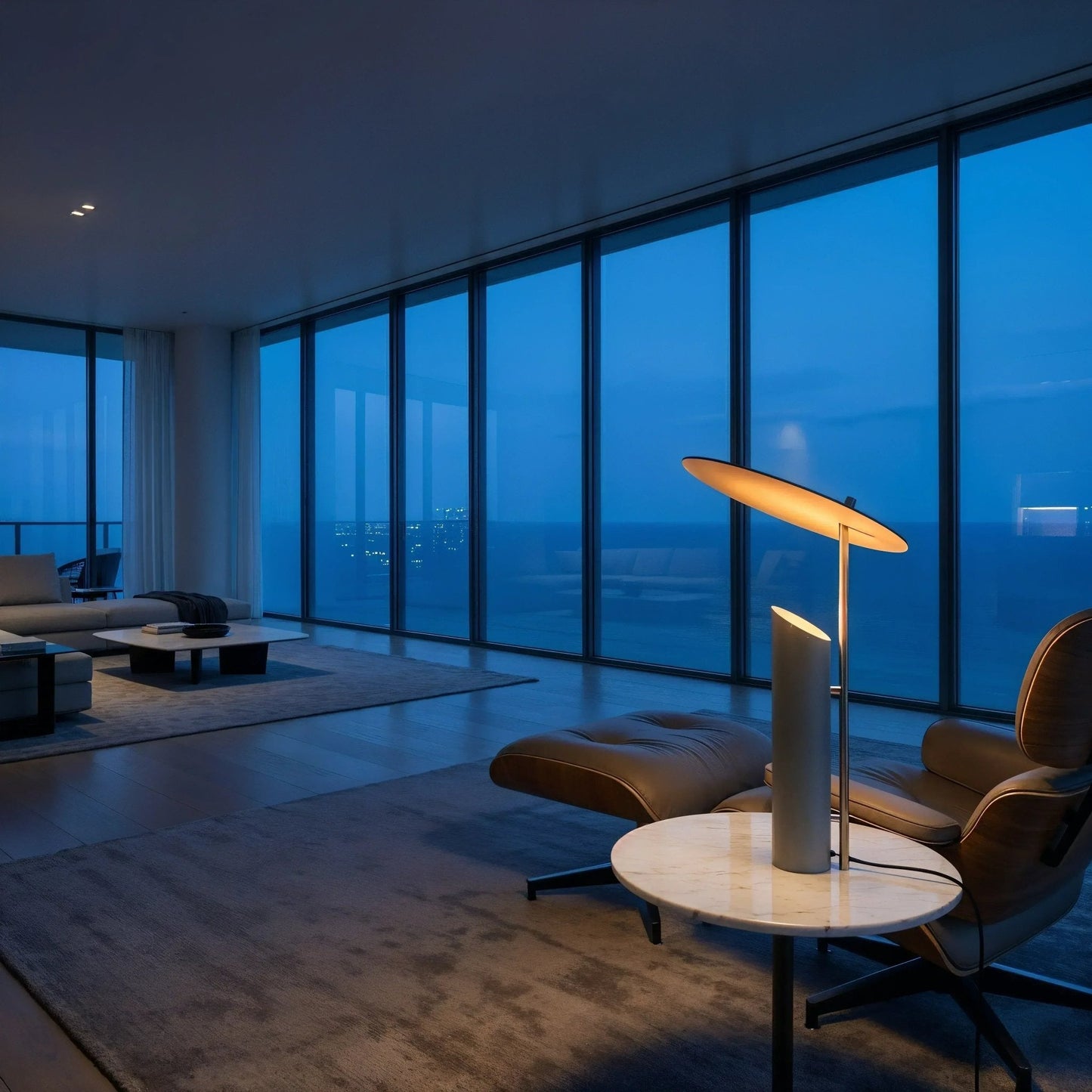 Velum Steel Cylinder Accent Lamp
