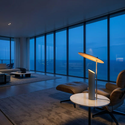 Velum Steel Cylinder Accent Lamp