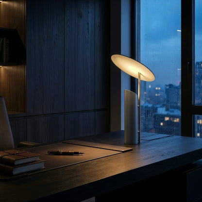 Velum Steel Cylinder Accent Lamp