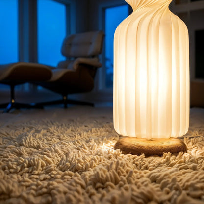 Vespera Pleated Column Floor Lamp