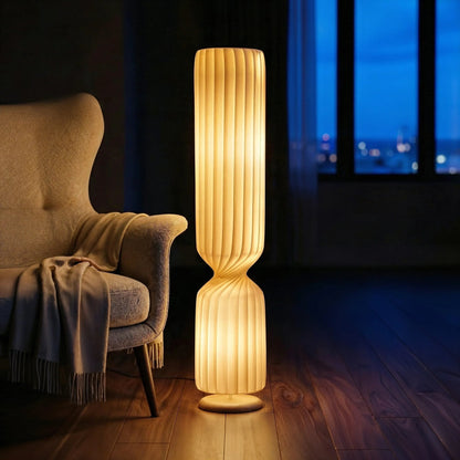 Vespera Pleated Column Floor Lamp